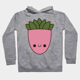 Cute Kawaii Succulent Plant Hoodie